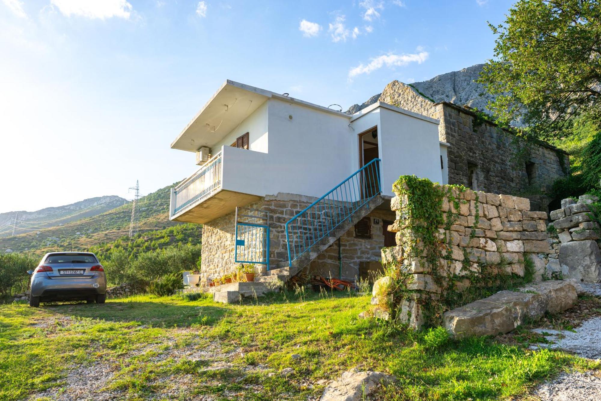 Villa Olive Garden House In Zrnovnica With A View & Bbq Exterior foto